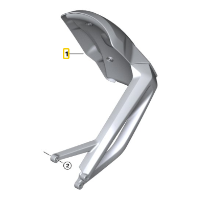 Proteção Contra Salpicos Traseira R 1300 GS N1 46627107875 — BMW Motorrad