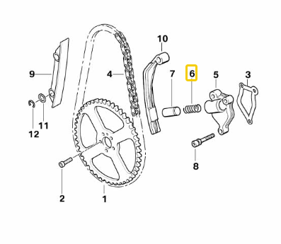 Mola Helicoidal R 1200 GS/ R 850 RT/ R 100 GS N6