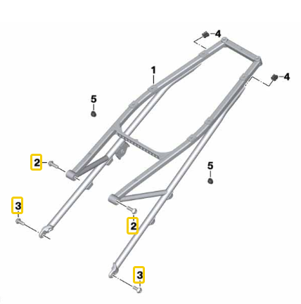 Parafuso Cabeça Cilíndrica M10X25 R 1300 GS/ R 18/ F 700 GS N2 E N3