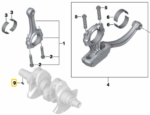 Chaveta De Aço F 700 GS/ F 800 R/ F 650 GS N9