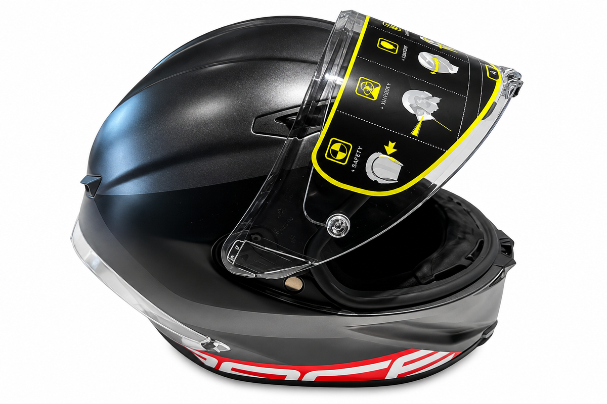 Capacete BMW Motorrad M Pro Race Roost
