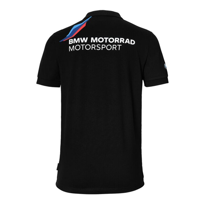 Camisa Polo BMW Motorsport Masculina Preta