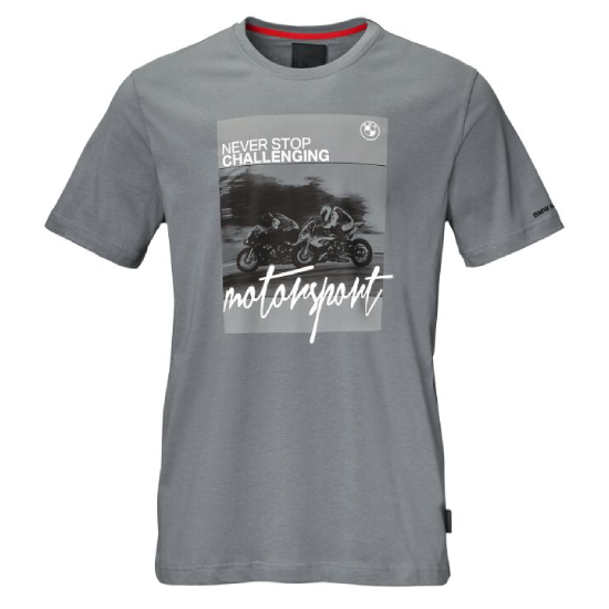 T-shirt BMW Motorrad RR Cinza