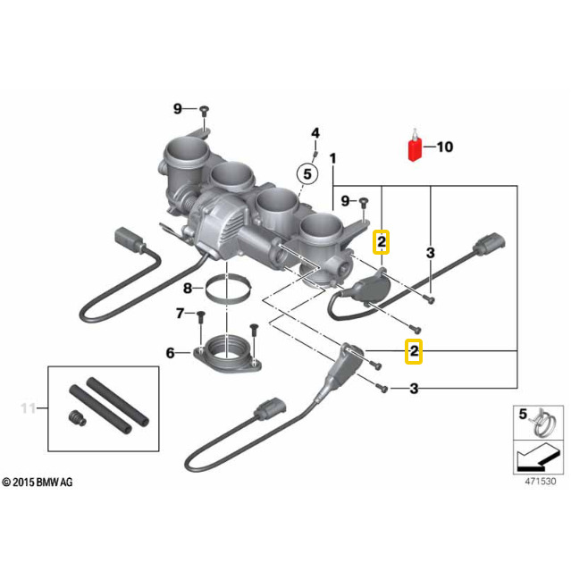 Sensor Da Borboleta S 1000 R N2