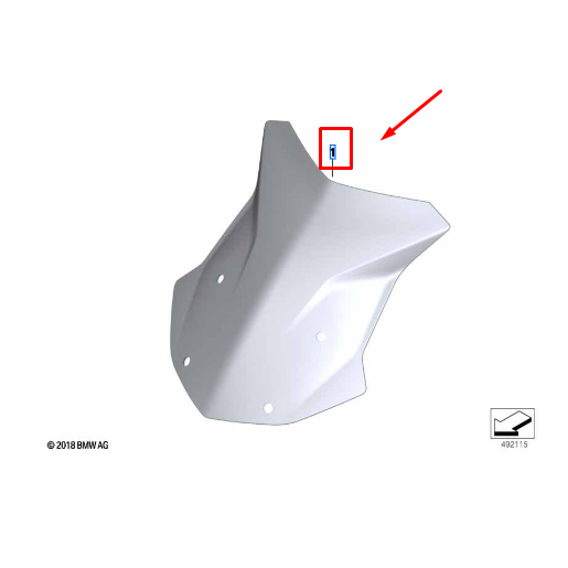Para Brisa Alto BMW Motorrad 1250 GS / R 1250 GS ADV N1
