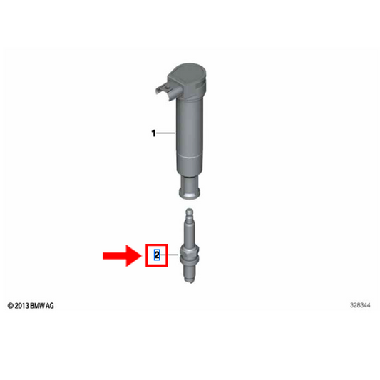 Vela De Ignição F 650 GS / F 800 GS / F 800 R / F 800 GSA N2