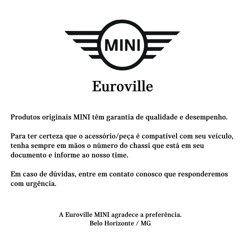 Tampa Do Para-Lama Dianteiro MINI Cooper