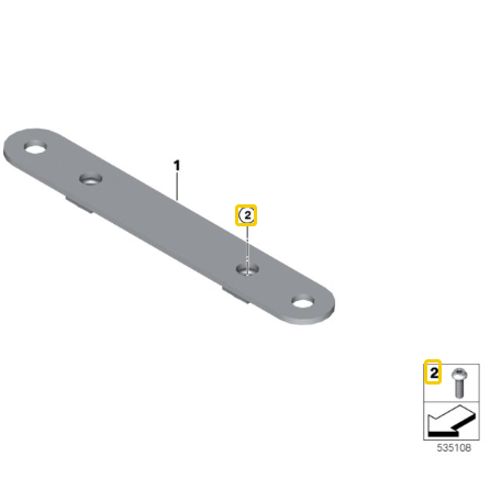 Parafuso De Cabeça Cilíndrica M6X20 R 1300 GS/ R 1200 GS/ F 900 R N2