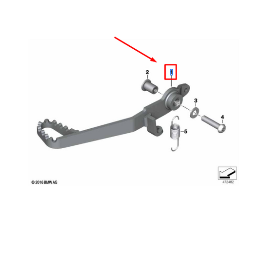 Pedal Do Freio BMW G 310 R N1