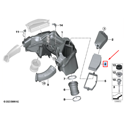 Filtro de Ar BMW R 1300 GS / R 1300 GS ADV N4