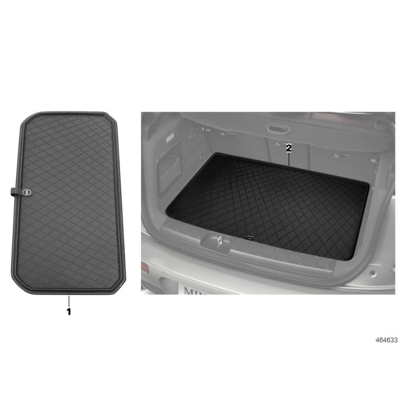 Tapete Protetor Porta-Malas MINI Countryman F60