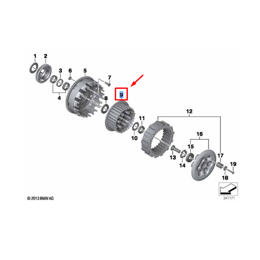Dispositivo De Arrasto BMW F 700 GS/ F 650 GS/ F 800 R N9
