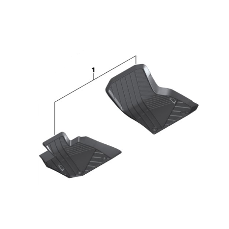 Tapetes Dianteiros All-Weather X3 G45 BMW