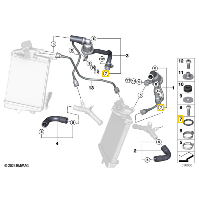 Anel vedante R 1300 GS