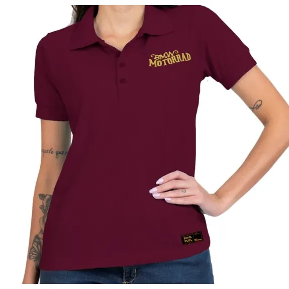 Camisa Polo Feminina BMW Motorrad Sign