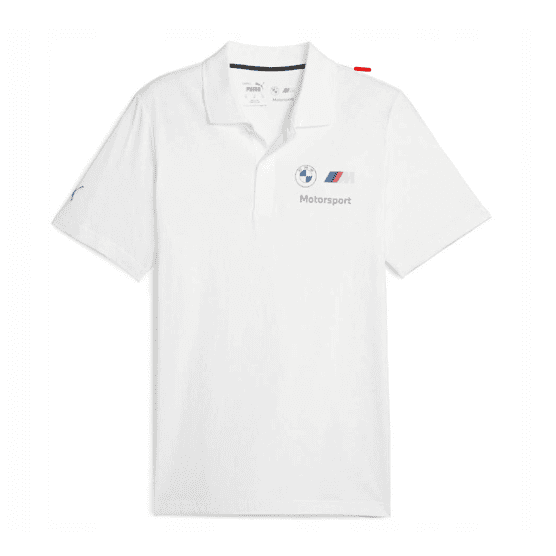 Camisa Polo Masculina BMW M Motorsport Branca