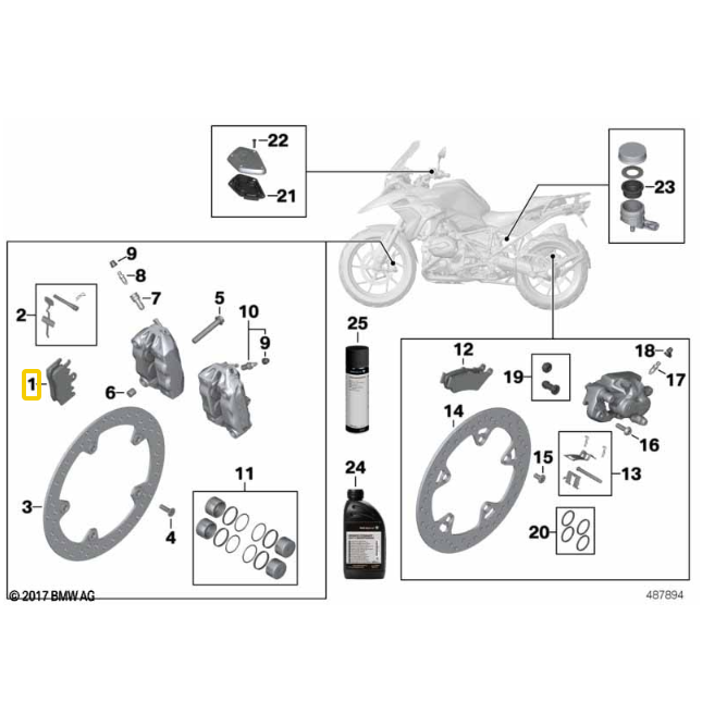 Kit Pastilhas De Freio
