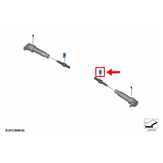 Vela De Ignição BMW Motorrad R 1250 GS / R 1250 GSA / R 1250 R N2