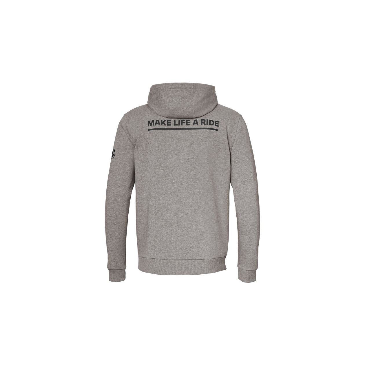 Moletom Make Life A Ride Masculino Cinza BMW