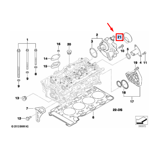 Kit Juntas Bomba De Vácuo Série 1 / Série 3 / Série 5 / X1 / X3 N21