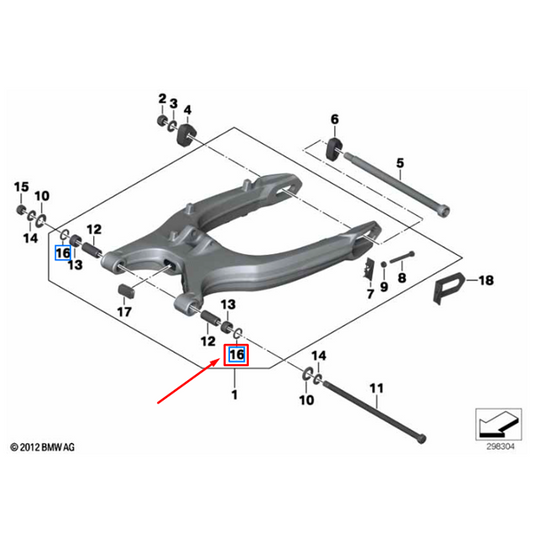 ANEL VEDANTE BMW F 700 GS/ F 650 GS/ F 800 GS N16