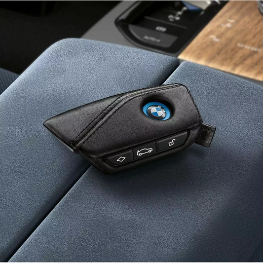 BMW Key Case Couro Napa Premium