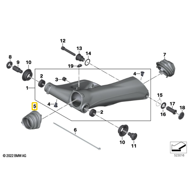 Kit Pastilhas De Freio Dianteiras GS 310 N6 34118354919 — BMW Motorrad