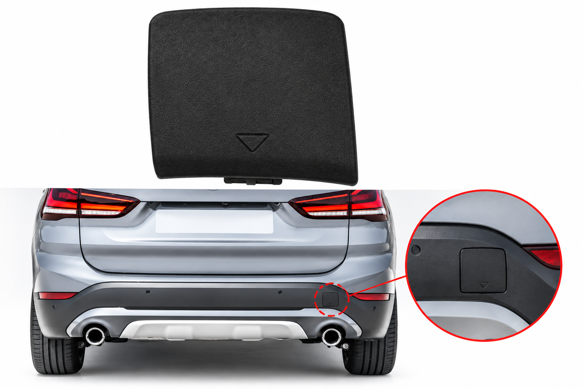 Tampa Plástica da Argola de Reboque Traseiro BMW X1