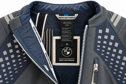 Jaqueta BMW Motorrad Aravis Masculina Blue Grey Tamanho 52