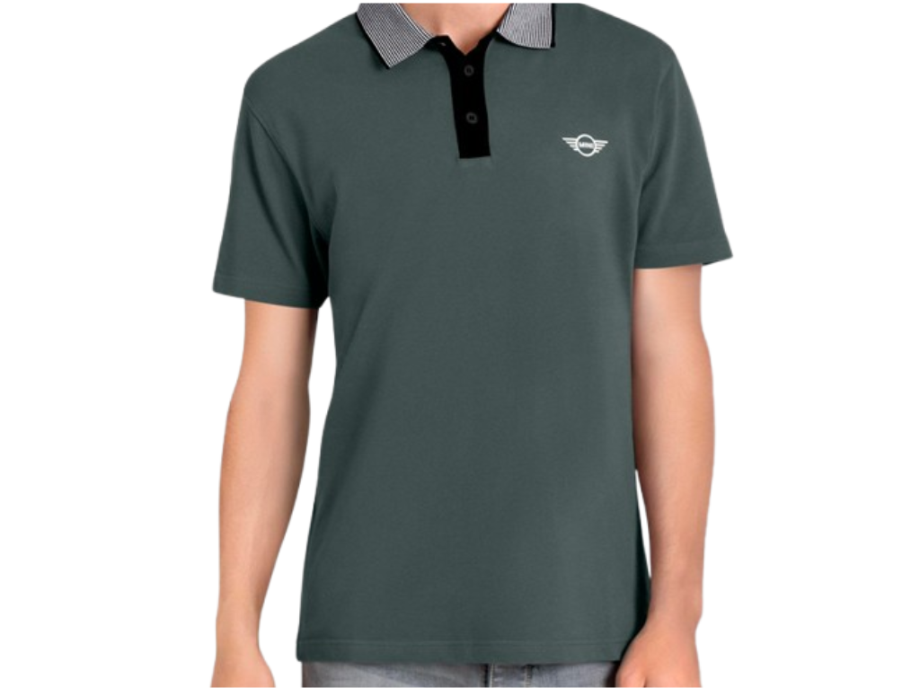 Camisa Polo MINI Stripped Collar Masculina