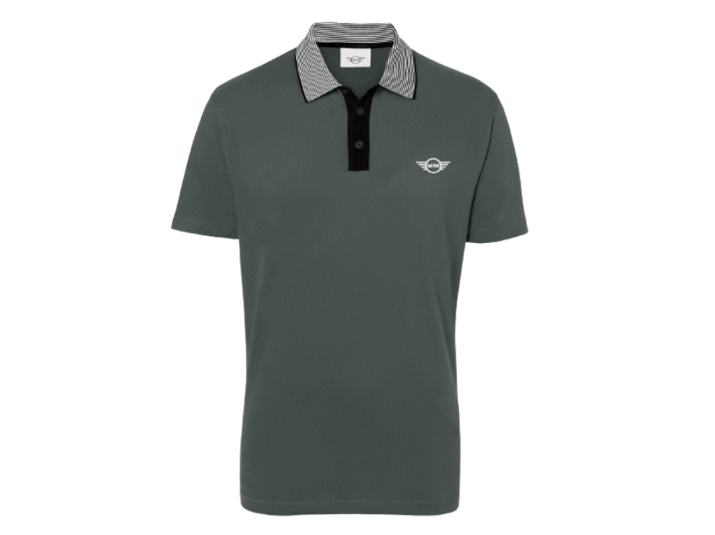 Camisa Polo MINI Stripped Collar Masculina