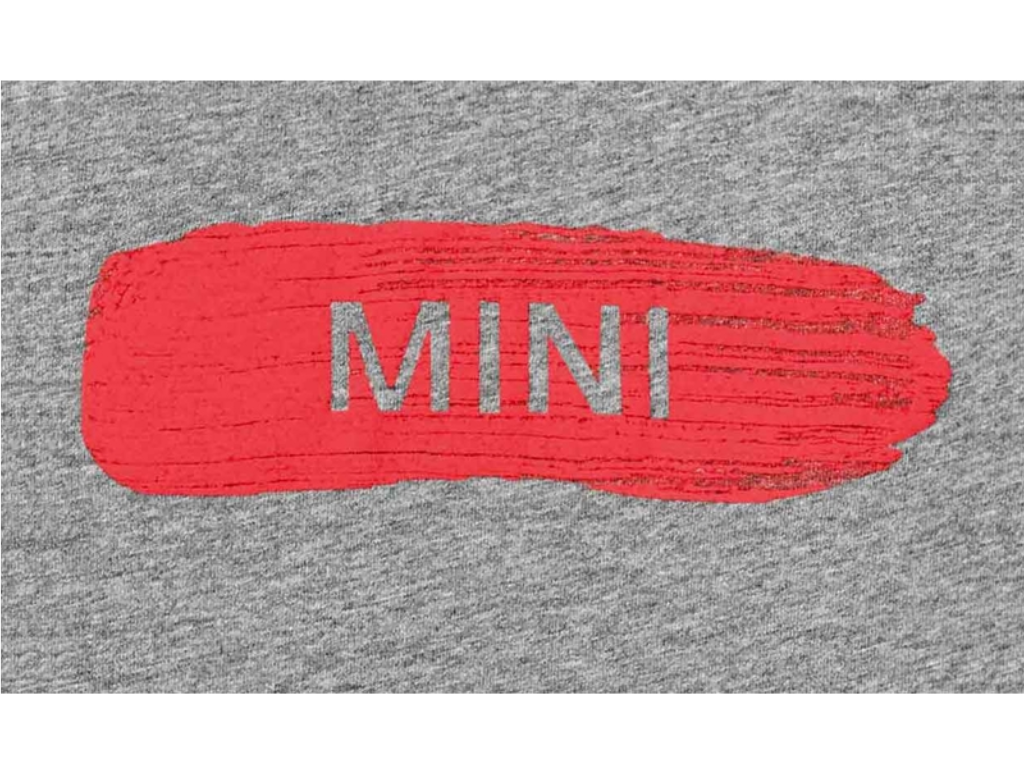 T-shirt MINI Wordmark Brushstroke Infantil