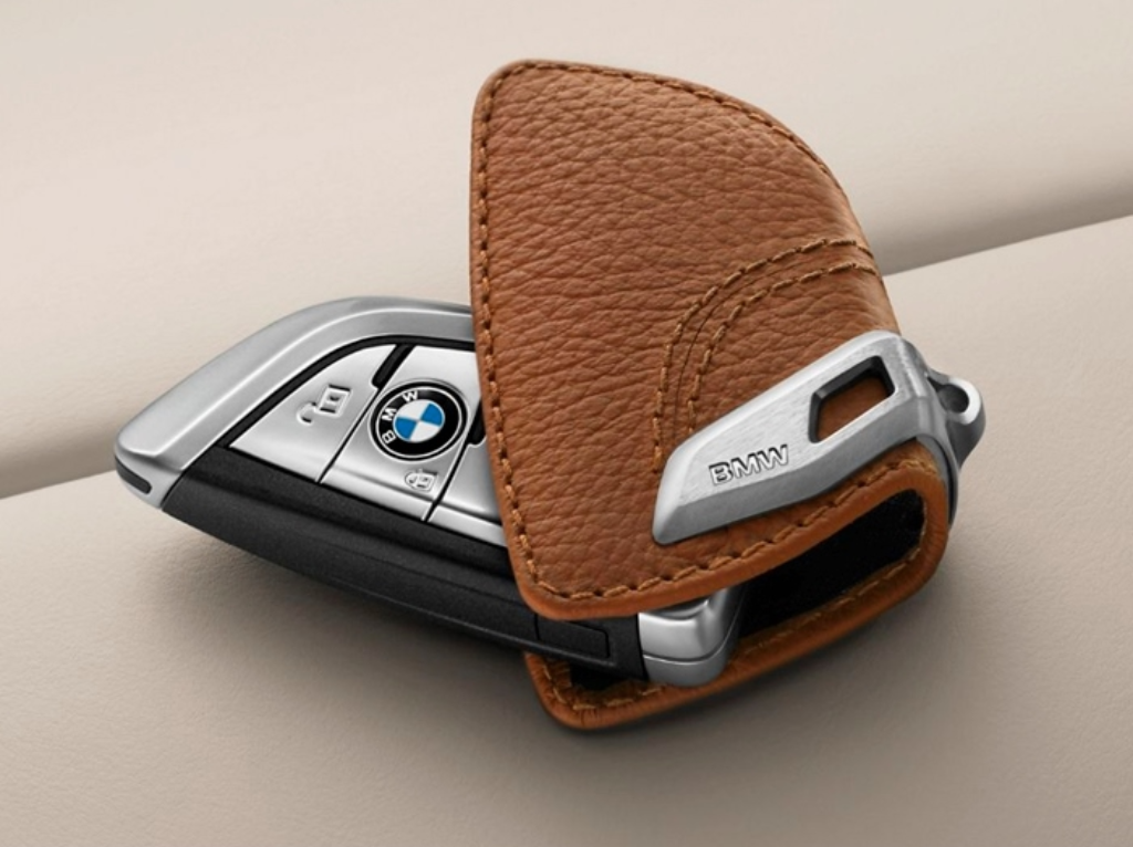 Capa de Chave BMW Couro — BMW - vista 3