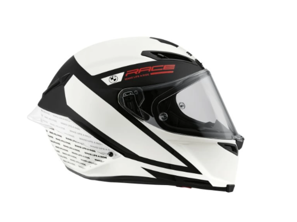 Capacete BMW Motorrad M Pro Race White Curbs
