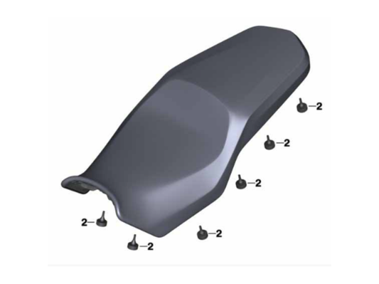 Assento Banco Rebaixado BMW Motorrad F 750 GS, F 800 GS, F 850 GS, F 900 GS