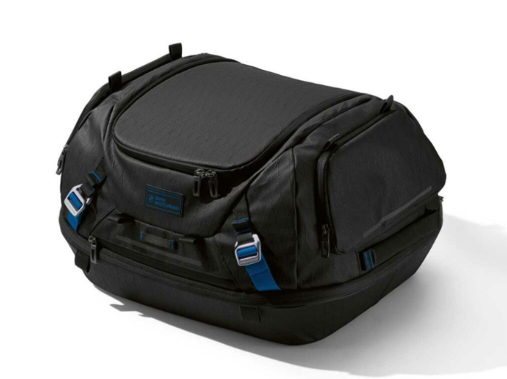 Bolsa Traseira BMW Black Collection Pequena 42L Design Sofisticado