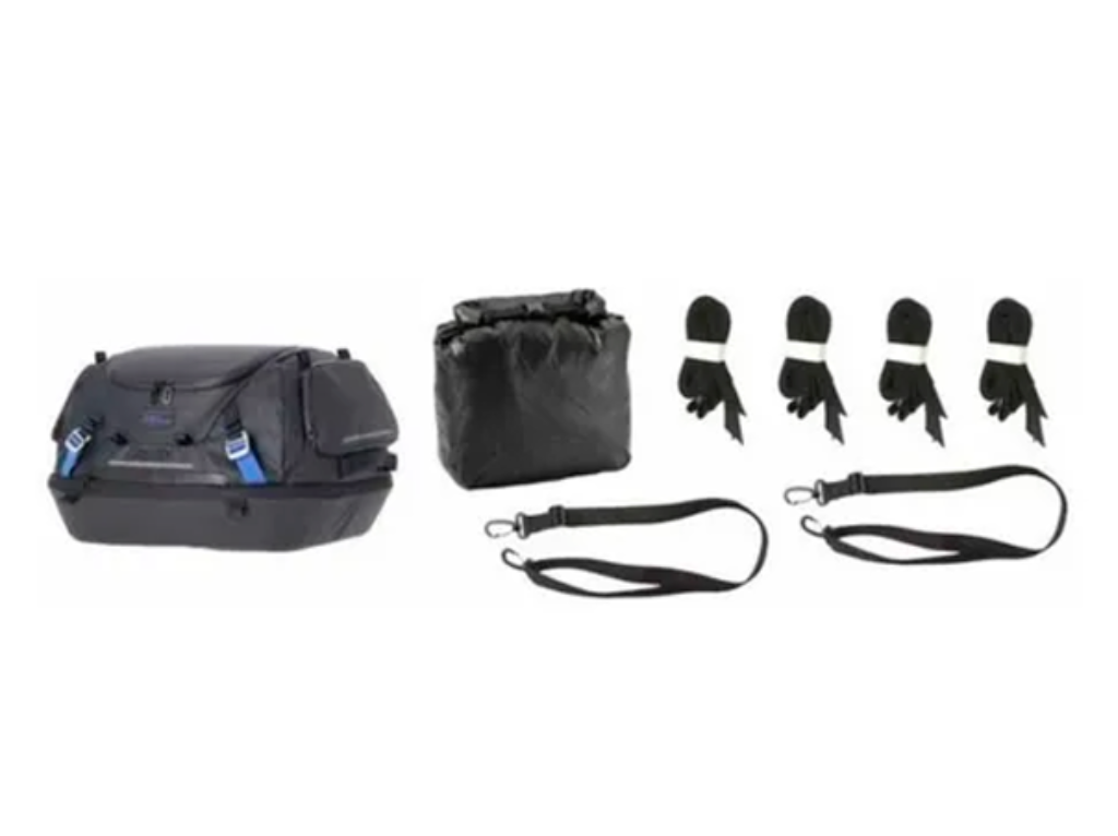 Bolsa Traseira BMW Black Collection Pequena 42L Design Sofisticado