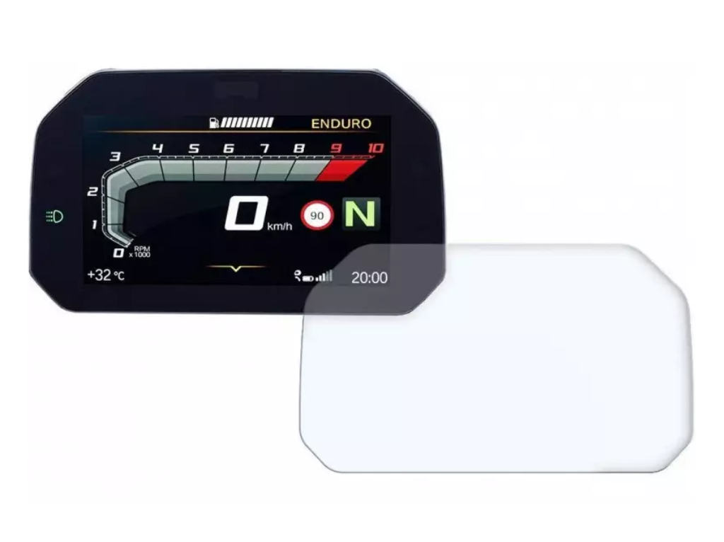 Película Protetora Painel TFT BMW R1300 GS, R1200 GS, S1000 RR/ XR, F750 GS, F850 GS, F900 GS, C400 GT / X