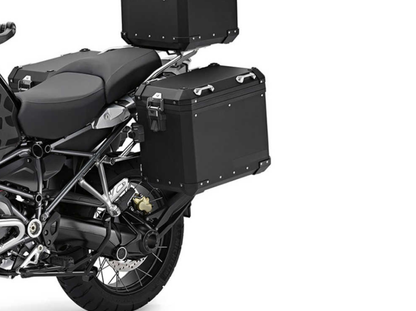Mala de Alumínio Esquerda Preta BMW R 1250 GS R 1200 GS F 850 GS F 850 GS ADV