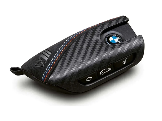 BMW M Key Case  Alcântara e Carbono