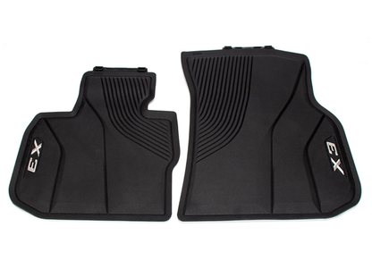 Tapetes BMW X3 e iX3 Dianteiro de Borracha — BMW