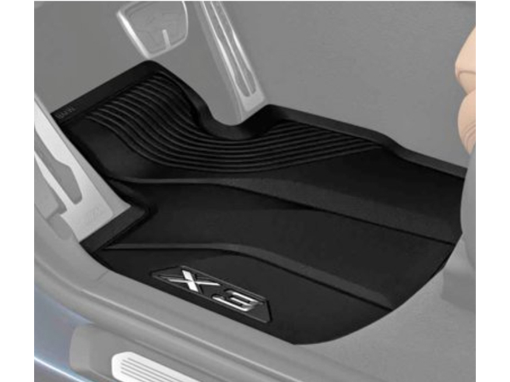 Tapetes BMW X3 e iX3 Dianteiro de Borracha — BMW - vista 2