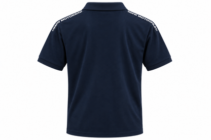 Camisa Polo BMW Motorrad Masculina Azul-Marinho Tamanho M