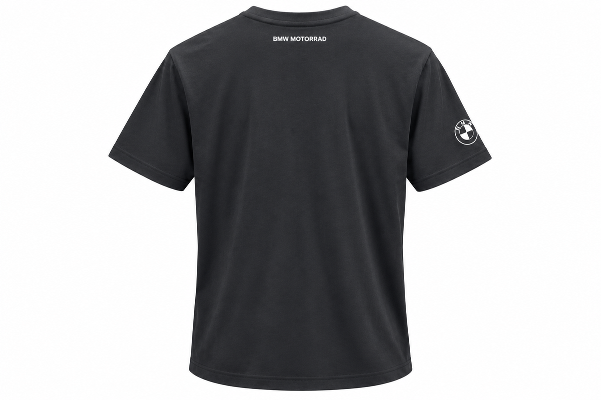 Camiseta BMW Motorrad Make Life a Ride Masculina Preta Tam XL