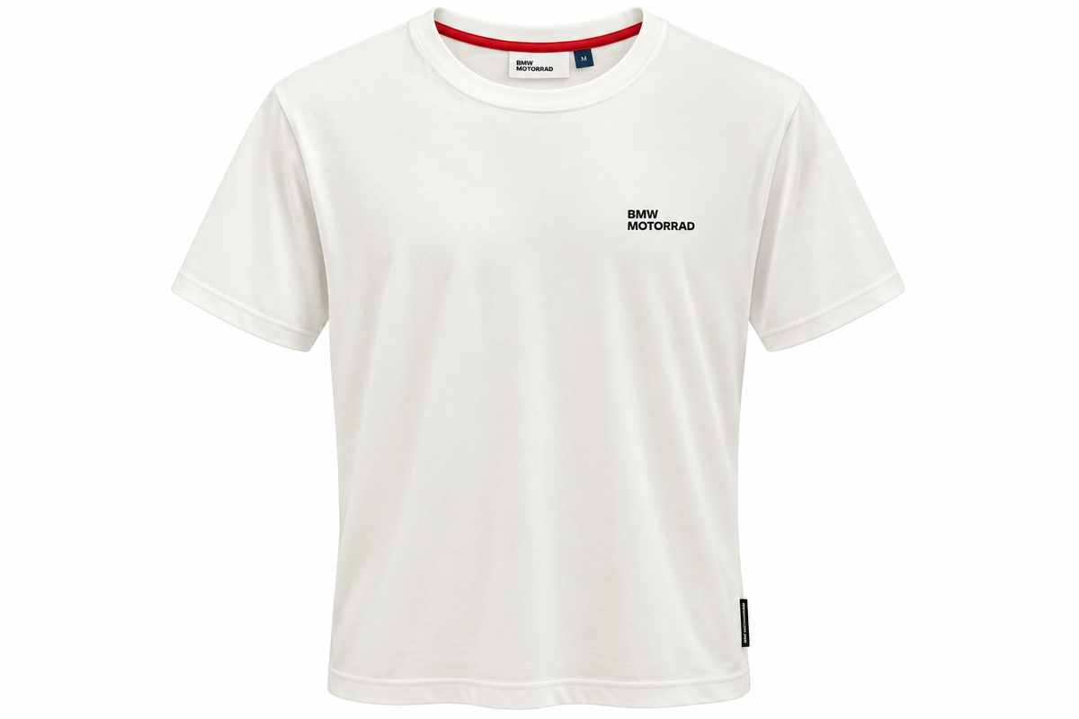 Camiseta BMW Motorrad Make Life a Ride Masculina Branca Tam M