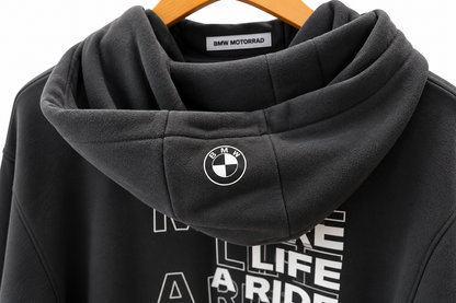 Moletom BMW Motorrad Make Life a Ride Masculino Preto Tam 2XL