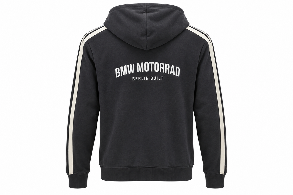 Moletom BMW Motorrad Berlin Built Preto Tam XS