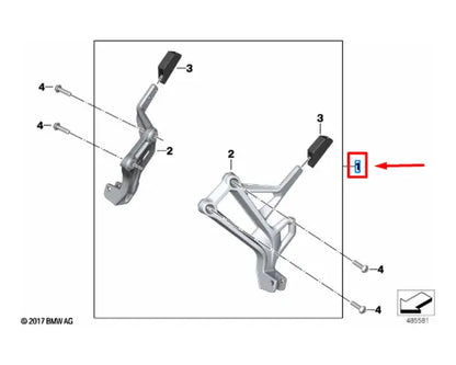 Conjunto Suporte Mala Vário BMW Motorrad F750 GS/ F800 GS/ F900 GS N1