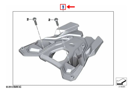 Suporte Top Case BMW Motorrad R 1200 GS / R 1250 GS