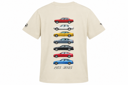 Camiseta BMW 50Y Unissex Bege — BMW - vista 2